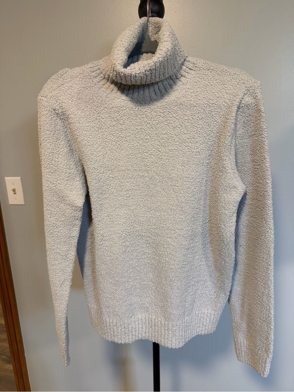 Zenana Soft Textured Turtleneck Sweater Women’s Cozy Knit Pullover